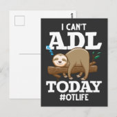 Beroepstherapie ADL Beroepstherapie Briefkaart (Voorkant / Achterkant)