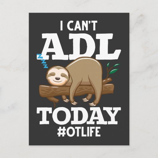 Beroepstherapie ADL Beroepstherapie Briefkaart (Voorkant)