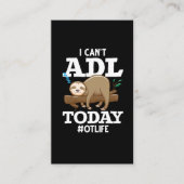 Beroepstherapie ADL Beroepstherapie Visitekaartje (Voorkant)