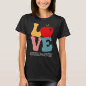 Beroepstherapie Assistant Love Groovy T-shirt (Voorkant)