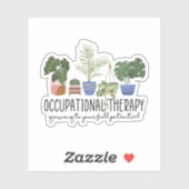 Beroepstherapie, beroepsmatige therapie sticker (Vel)