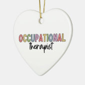 Beroepstherapie bij beroepsmatige therapie keramisch ornament (Links)