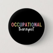 Beroepstherapie bij beroepsmatige therapie ronde button 5,7 cm (Voorkant)