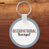 Beroepstherapie bij beroepsmatige therapie sleutelhanger (Voorkant)