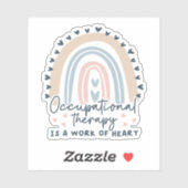 Beroepstherapie bij beroepsmatige therapie sticker (Vel)