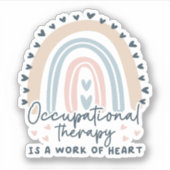 Beroepstherapie bij beroepsmatige therapie sticker (Voorkant)
