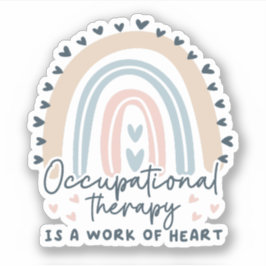 Beroepstherapie bij beroepsmatige therapie sticker