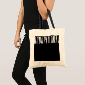 Beroepstherapie bij beroepsmatige therapie tote bag (Voorkant (product))