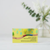 Beroepstherapie bij Kinder speelgoed thuis Visitekaartje (Staand voorkant)