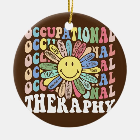 Beroepstherapie bij therapistische inspier t la keramisch ornament (Voorkant)