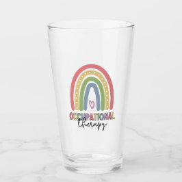 Beroepstherapie bij therapistische regenboog glas