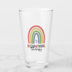 Beroepstherapie bij therapistische regenboog glas