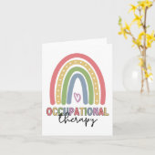 Beroepstherapie bij therapistische regenboog kaart (Gele Bloem)