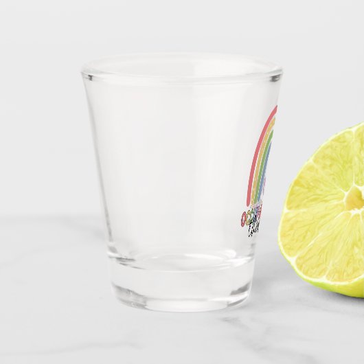 Beroepstherapie bij therapistische regenboog shot glas (Links)