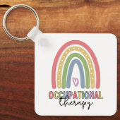 Beroepstherapie bij therapistische regenboog sleutelhanger (Voorkant)
