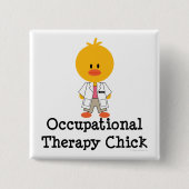 Beroepstherapie Chick Button (Voorkant)