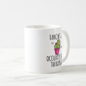 Beroepstherapie Funny Gift Idea Koffiemok (Voorkant rechts)