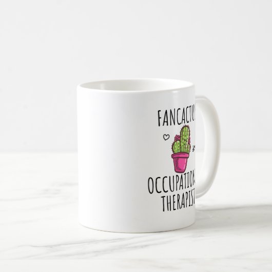 Beroepstherapie Funny Gift Idea Koffiemok (Voorkant rechts)