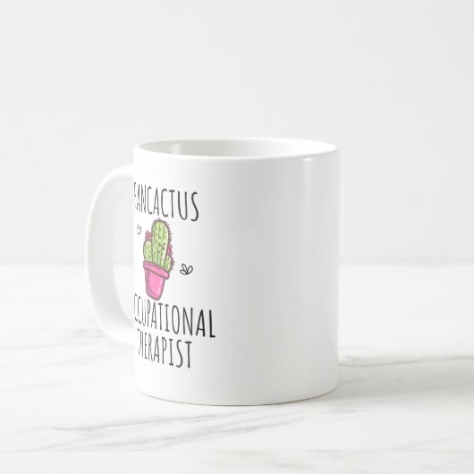 Beroepstherapie Funny Gift Idea Koffiemok (Voorkant links)