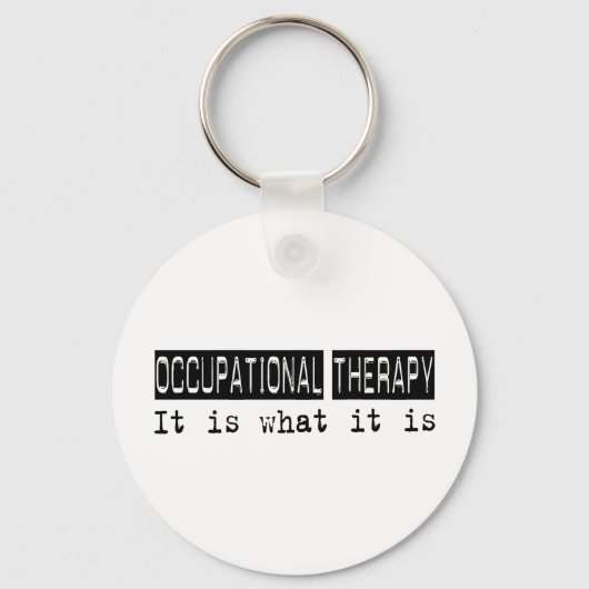 Beroepstherapie Het is Sleutelhanger (Voorkant)