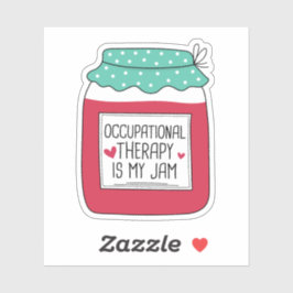 Beroepstherapie is mijn jam sticker