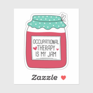 Beroepstherapie is mijn jam sticker