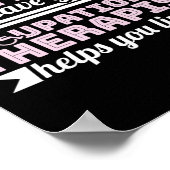 Beroepstherapie komt van hart | Therapist Poster (Hoek)