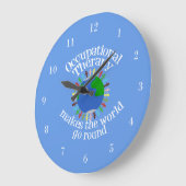 Beroepstherapie maakt de wereld draaiende grote klok (Hoek)