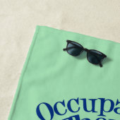 Beroepstherapie maakt de wereld draaiende strandlaken (In situ)