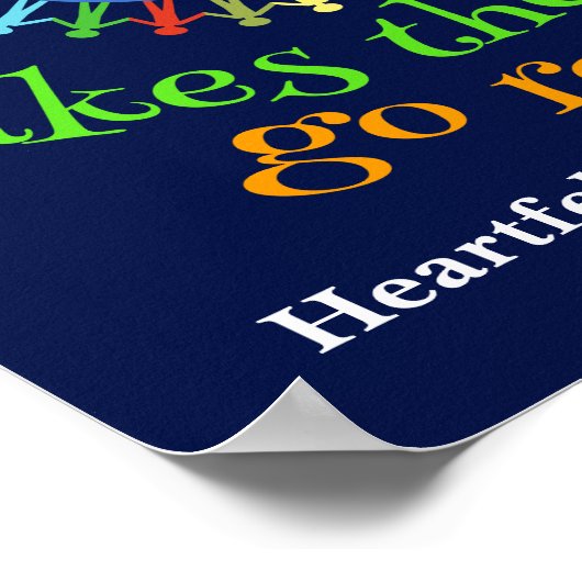 Beroepstherapie maakt de wereld rond poster (Hoek)