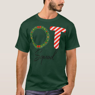 Beroepstherapie met kerstmis t-shirt