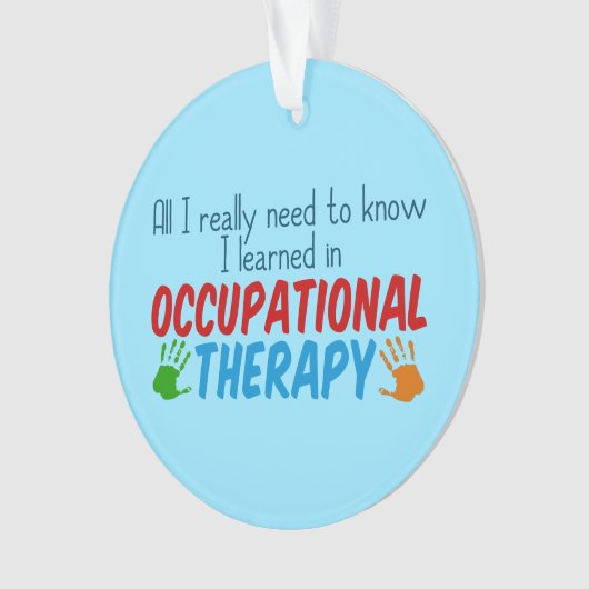 Beroepstherapie Ornament (voorkant)
