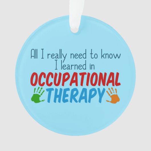 Beroepstherapie Ornament (voorkant)