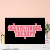 Beroepstherapie OT Acryl Bord (Huwelijk)