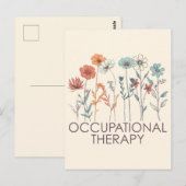 Beroepstherapie OT Briefkaart (Voorkant / Achterkant)