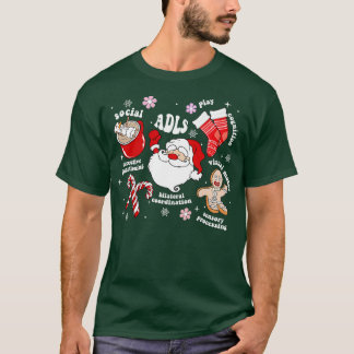 Beroepstherapie OT Kerstmis Kerstmis Holid T-shirt