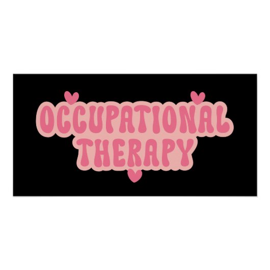 Beroepstherapie OT Perfect Poster (Voorkant)