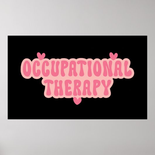 Beroepstherapie OT Poster (Voorkant)