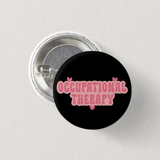 Beroepstherapie OT Ronde Button 3,2 Cm (Voorkant /achterkant)