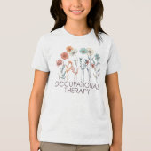 Beroepstherapie OT Tri-Blend Shirt (Voorkant)