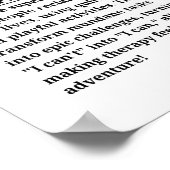 Beroepstherapie Poster (Hoek)