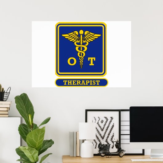 Beroepstherapie Poster (Thuiskantoor)