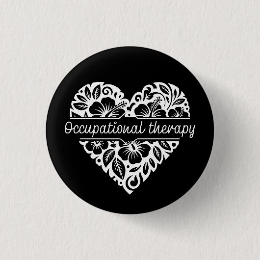 Beroepstherapie Ronde Button 3,2 Cm (Voorkant)