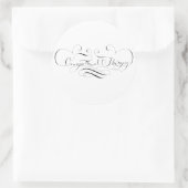 Beroepstherapie Ronde Sticker (Tas)