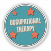 Beroepstherapie Sticker (Voorkant)