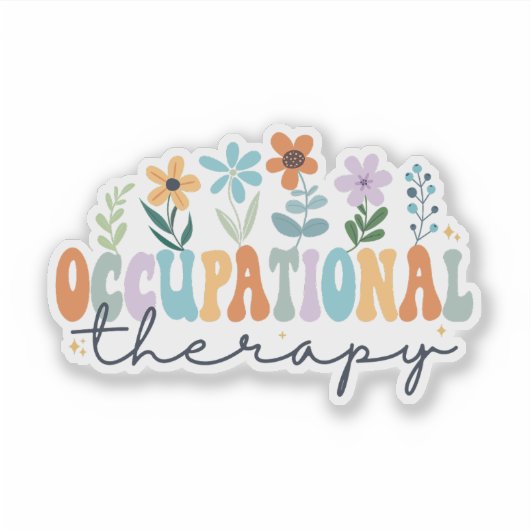 Beroepstherapie Sticker (Voorkant)
