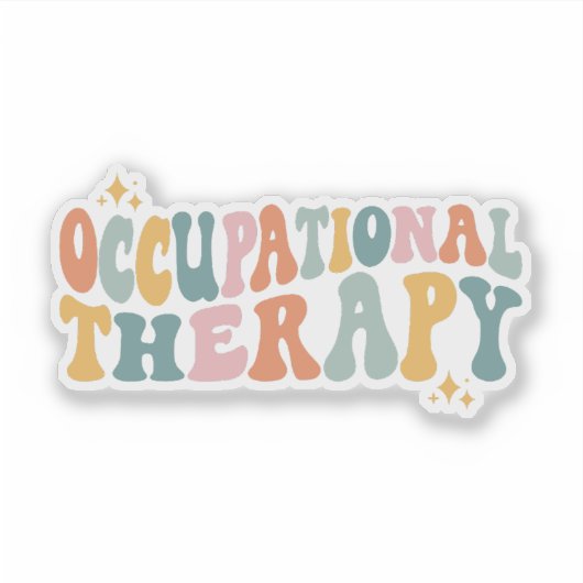 Beroepstherapie Sticker (Voorkant)