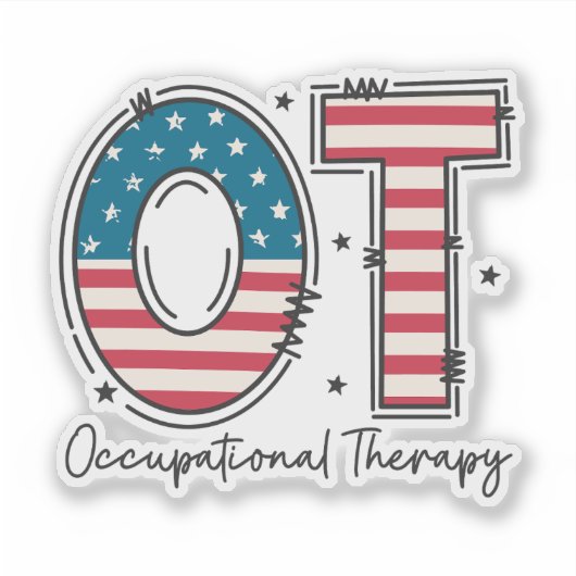 Beroepstherapie Sticker (Voorkant)