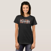 Beroepstherapie t.o.v. maand t-shirt (Voorkant volledig)
