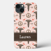 Beroepstherapie tegen Caduceus Case-Mate iPhone Case (Achterkant)